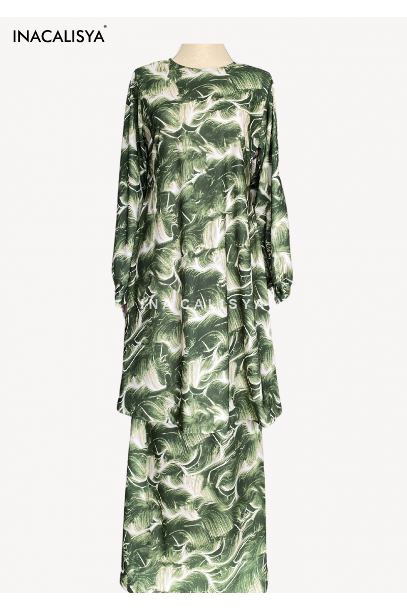 	Zahra Kurung Ekslusif  Mosscrepe  Premium  - ZHK 5621
